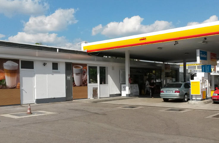 Shell-Tankstelle, Oberbayern